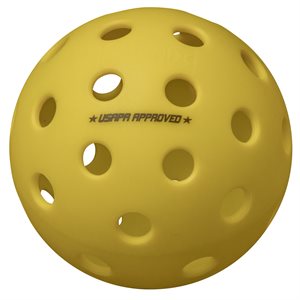 Balles de pickleball d'extérieur ONIX Fuse G2 - Jaune (paquet de 6)