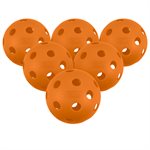 Balles de pickleball d'intérieur ONIX Fuse - Orange (paquet de 6)
