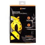 Balles de pickleball d'intérieur ONIX Fuse - Jaune (paquet de 6)