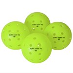 Balles d'extérieur ONIX Dura Fast 40 - paquet de 4 - vert fluo