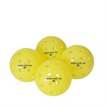 Balles d'extérieur ONIX Dura Fast 40 - paquet de 4 - jaune