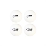 STIGA Water-Resistant, Outdoor Table Tennis Balls (4-Pack)