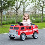 Freddo 12V Firetruck 1 Seater Ride on - Red