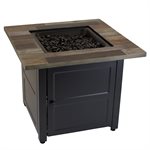 Endless Summer The Cayden 30" Square Gas Fire Pit