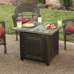 Endless Summer The Cayden 30" Square Gas Fire Pit