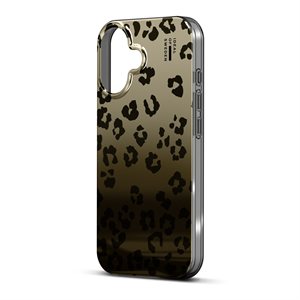 iDeal of Sweden Mirror Fashion Case with MagSafe for iPhone 16, Leopard