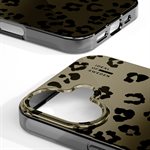 iDeal of Sweden Mirror Fashion Case with MagSafe for iPhone 16, Leopard