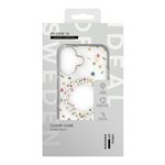 iDeal of Sweden Étui transparent avec MagSafe pour iPhone 16, petit fleuri