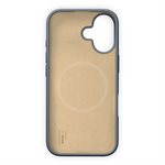 iDeal of Sweden Étui en silicone avec MagSafe pour iPhone 16, bleu nuit