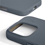 iDeal of Sweden Silicone Case with MagSafe for iPhone 16 Pro, Midnight Blue