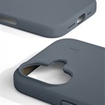 iDeal of Sweden Silicone Case with MagSafe for iPhone 16 Plus, Midnight Blue