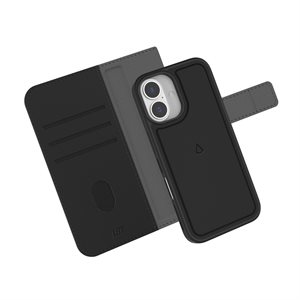 Libratel Switch MagSafe Wallet Case iPhone 16 Plus, noir