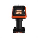 Heat Hog Piglet 4,000 BTU LP Propane Outdoor Heater Black