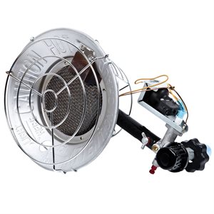 Master 16,000 BTU LP Single Tank Top Heater Space Silver
