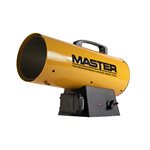 Chauffrette à air pulsé Master 60 000 BTU alimenté par batterie LP - paramètres variable - Batterie non incluse