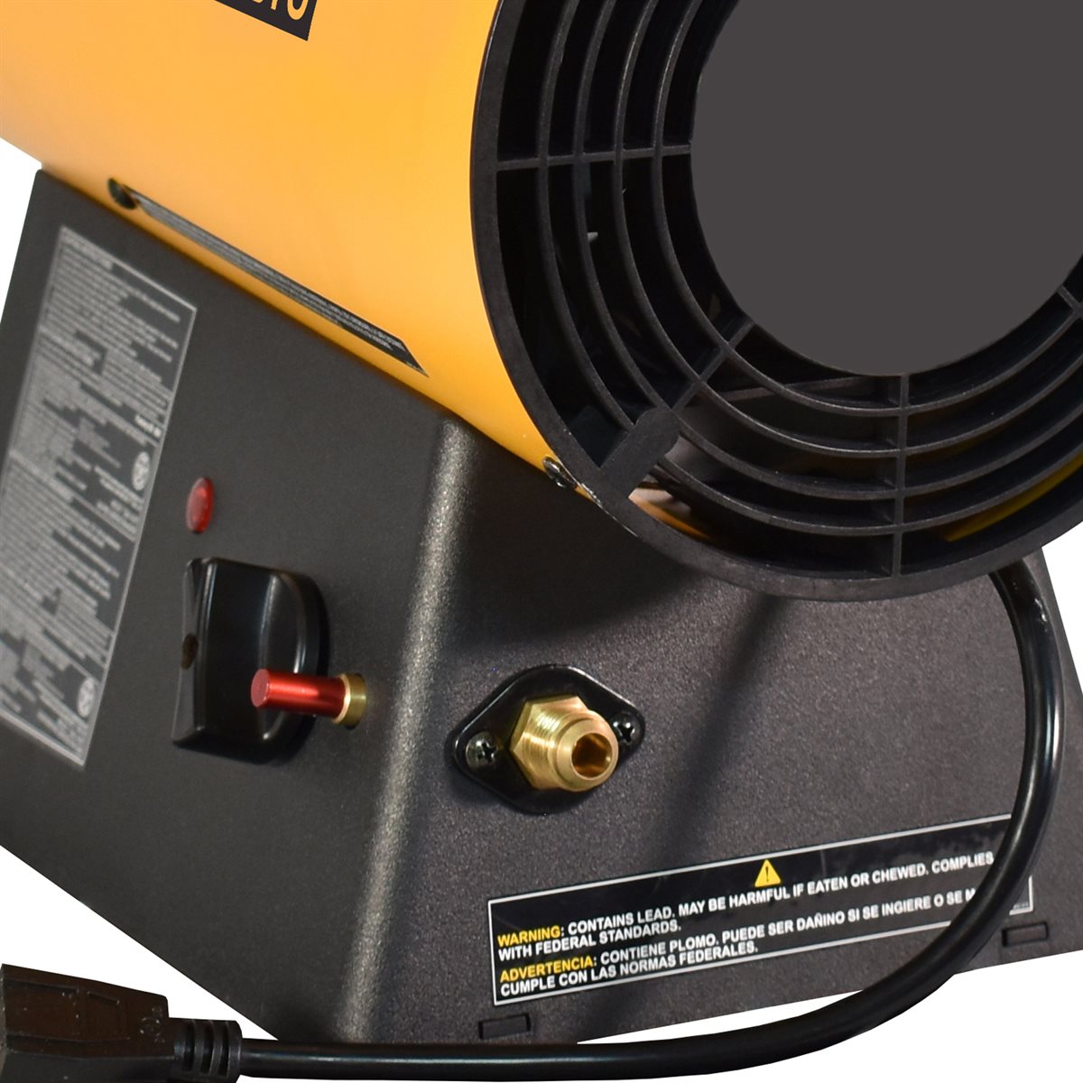 Master 60,000 BTU Battery Propane Forced Air Torpedo Heater