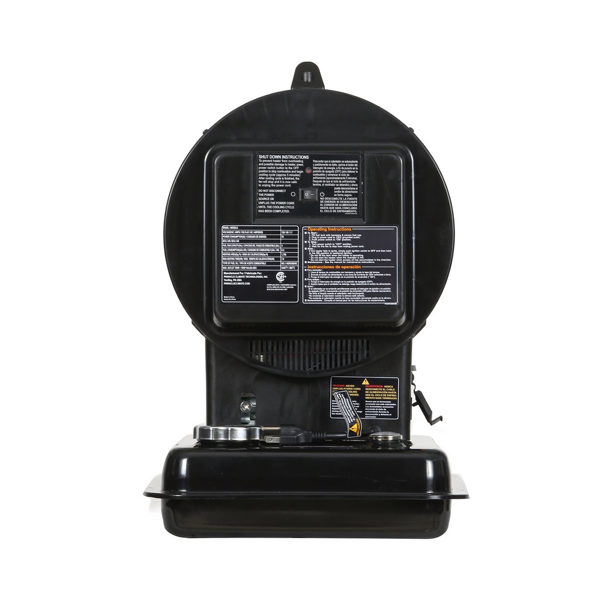 Master 80,000 BTU Kerosene Diesel Radiant Torpedo Heater