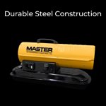Master 80,000BTU Battery Kerosene Diesel Air Torpedo Heater