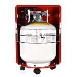 ProTemp PT-18PNCH-A Chauffage radiant pour armoire au propane – 18 000 BTU Rouge