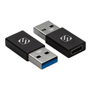Scosche USB-A to USB-C Adaptor 2Pk