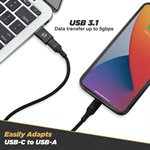Scosche USB-A to USB-C Adaptor 2Pk