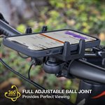 Montage de premiere qualite pour telephone sur guidon 