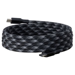 Câble magnétique Scosche USBC vers USBC 1,8 m (6 pi) couleur anthracite