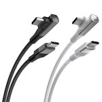 Scosche 6ft USB-C to USB-C Magnetic Cable Black