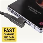 Scosche 6ft USB-C to USB-C Magnetic Cable Black