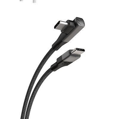 Câble Scosche USB-C vers USB-C, 1,2 m (4 pi), noir