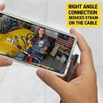 Câble Scosche USB-C vers USB-C, 1,2 m (4 pi), noir