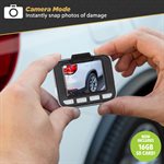 Caméra embarquée Scosche HD DVR frontale noire