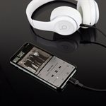 Scosche câble audio 3,5 mm torsadé gris