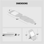 Scosche Magic Mount 2in1 Travel Charger White