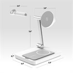 Scosche Magic Mount 3in1 Charger White