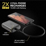 Scosche 10000mAh Power Bank Black