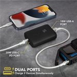 Scosche 10000mAh Power Bank Black