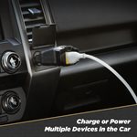 Scosche 100W Inverter Mobile Car Power Plug