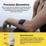 Scosche Rhythm 2.0 AB Heart Rate Monitor - Black