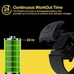 Scosche Rhythm 2.0 AB Heart Rate Monitor - Black