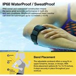 Scosche Rhythm24 Waterproof Armband Heart Rate Monitor - Black