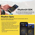 Scosche Rhythm24 Waterproof Armband Heart Rate Monitor - Black