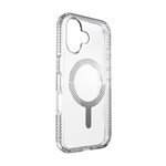 Étui Speck Perfect Clear Grip avec MagSafe pour iPhone 16, transparent