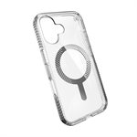 Étui Speck Perfect Clear Grip avec MagSafe pour iPhone 16, transparent