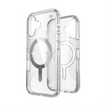 Étui Speck Perfect Clear Grip avec MagSafe pour iPhone 16, transparent