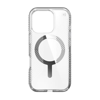 Étui Speck Perfect Clear Grip avec MagSafe pour iPhone 16 Pro, transparent Étui Speck Perfect Clear Grip avec MagSafe pour iPhone 16 Pro, transparent