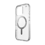 Étui Speck Perfect Clear Grip avec MagSafe pour iPhone 16 Pro, transparent