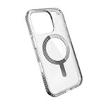 Étui Speck Perfect Clear Grip avec MagSafe pour iPhone 16 Pro, transparent