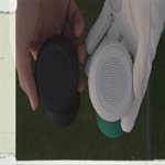 Speaqua - Haut-parleur Bluetooth portable étanche Barnacle Pro 2.0 avec stockage intégré (2 000 chansons) - Modèle Golf