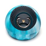 Speaqua - Barnacle X Portable Waterproof Bluetooth Speaker with Built in Storage (2,000 songs) - Tidal Blue